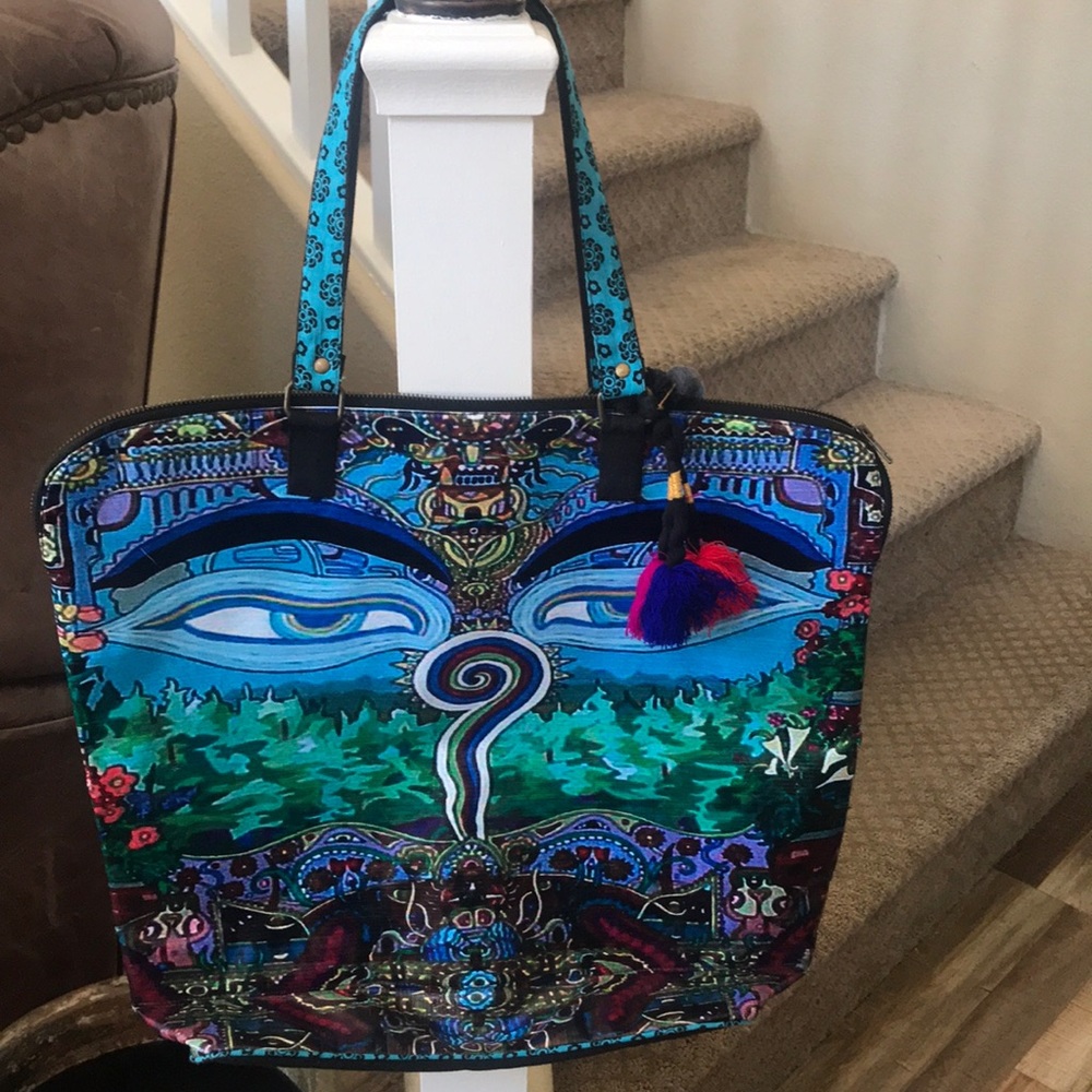Zen Eye tote bag
